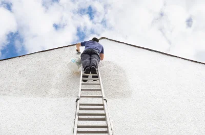 Peinture extérieure à Bonnières — façades et ravalement